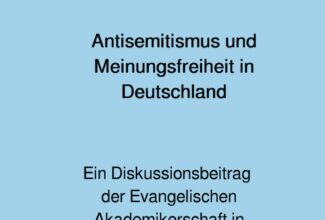 Buchveröffentlichung: Antisemitismus und Meinungsfreiheit in Deutschland: Ein Diskussionsbeitrag der EAiD