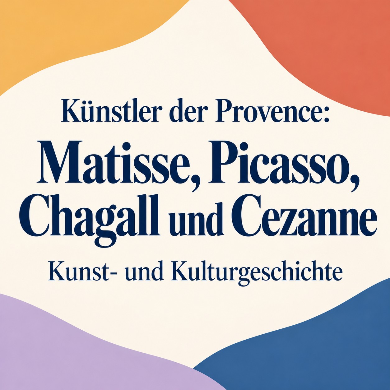 Künstler der Provence